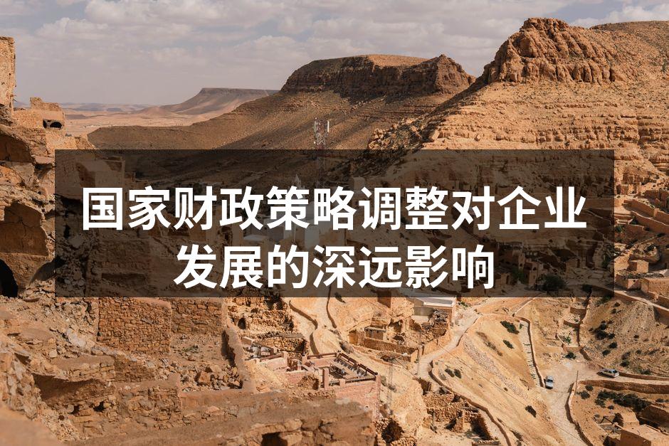 国家财政策略调整对企业发展的深远影响